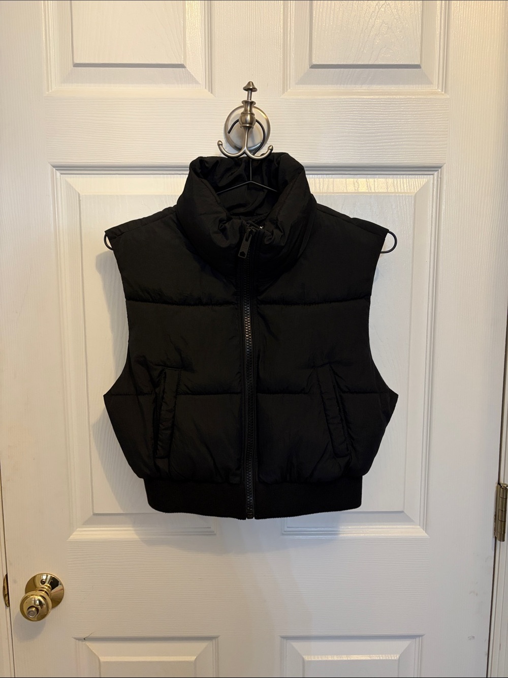 Garage Mini Black Puffer Vest